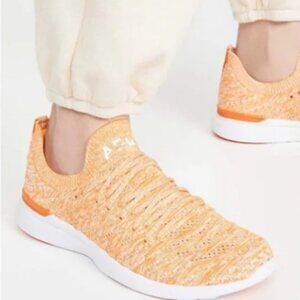 Free People  APL × Techloom Wave Sneakers In Orange Slice SZ 10 LIKE NEW!